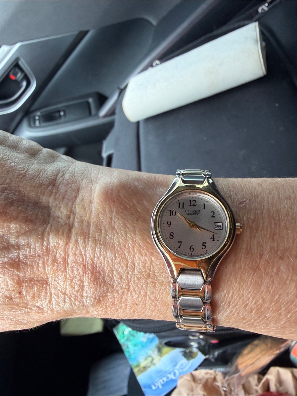 Citizen Ladies Two-Tone Silver and Gold Bracelet Watch